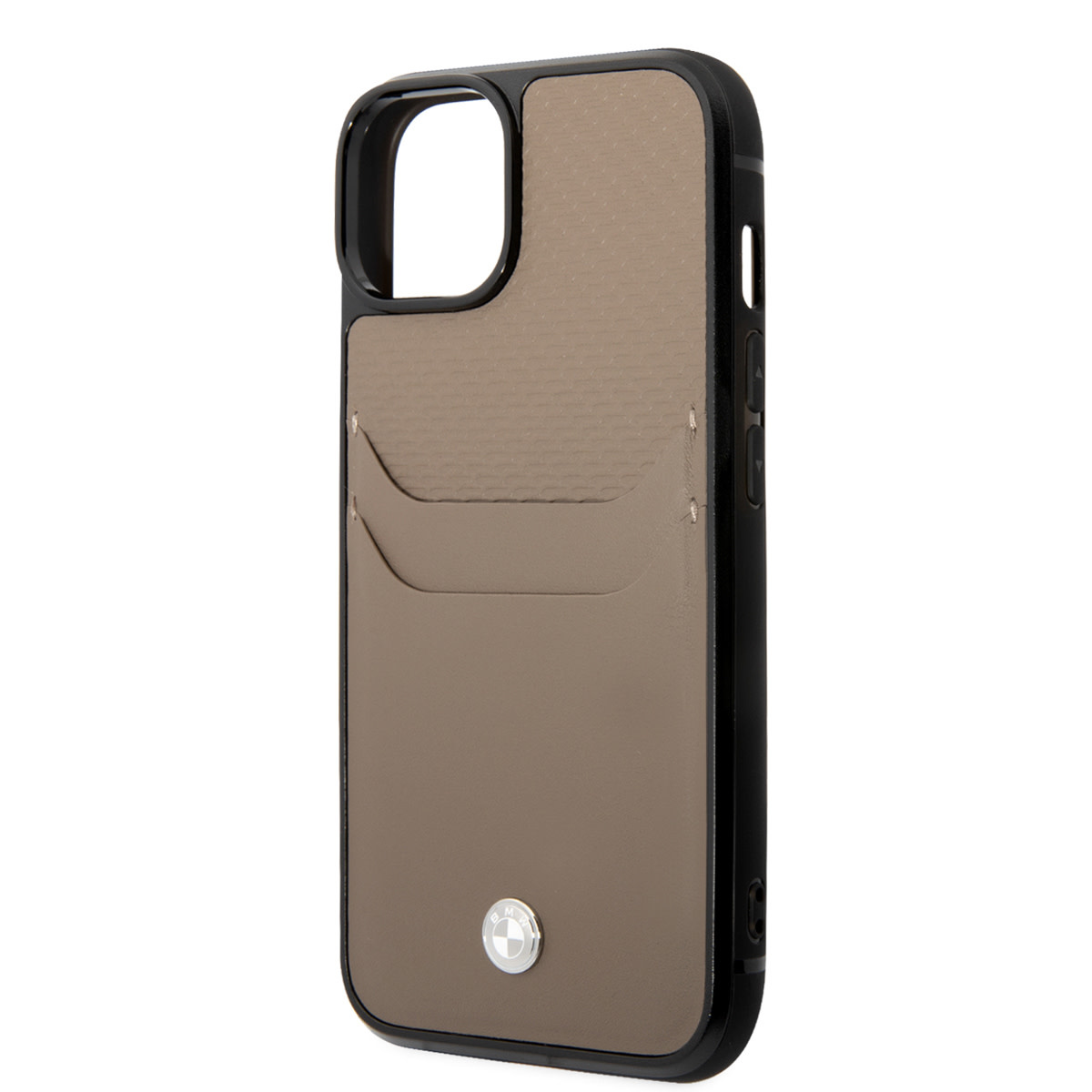 BMW iPhone 14 Plus hoesje - Card holder - Taupe - detail 8