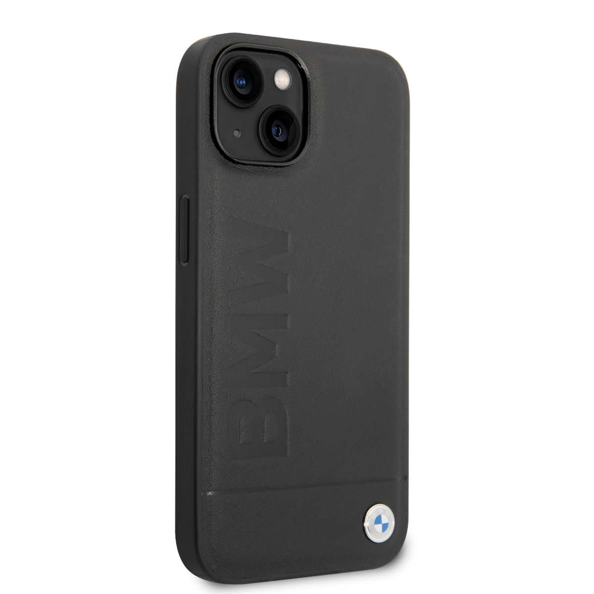 BMW iPhone 14 Plus hoesje - Hot Stamp - Zwart - detail 3