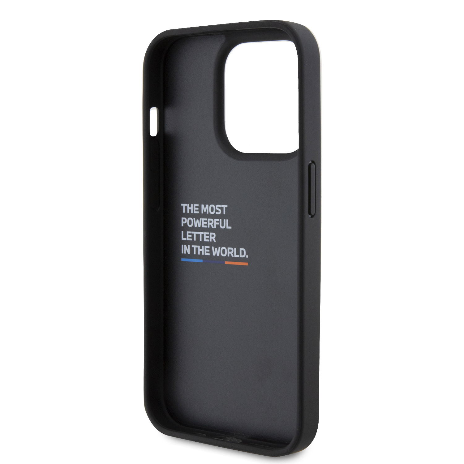 BMW iPhone 15 Pro hoesje - M Collection - Hot Stamp & BI Pattern - Zwart - detail 6