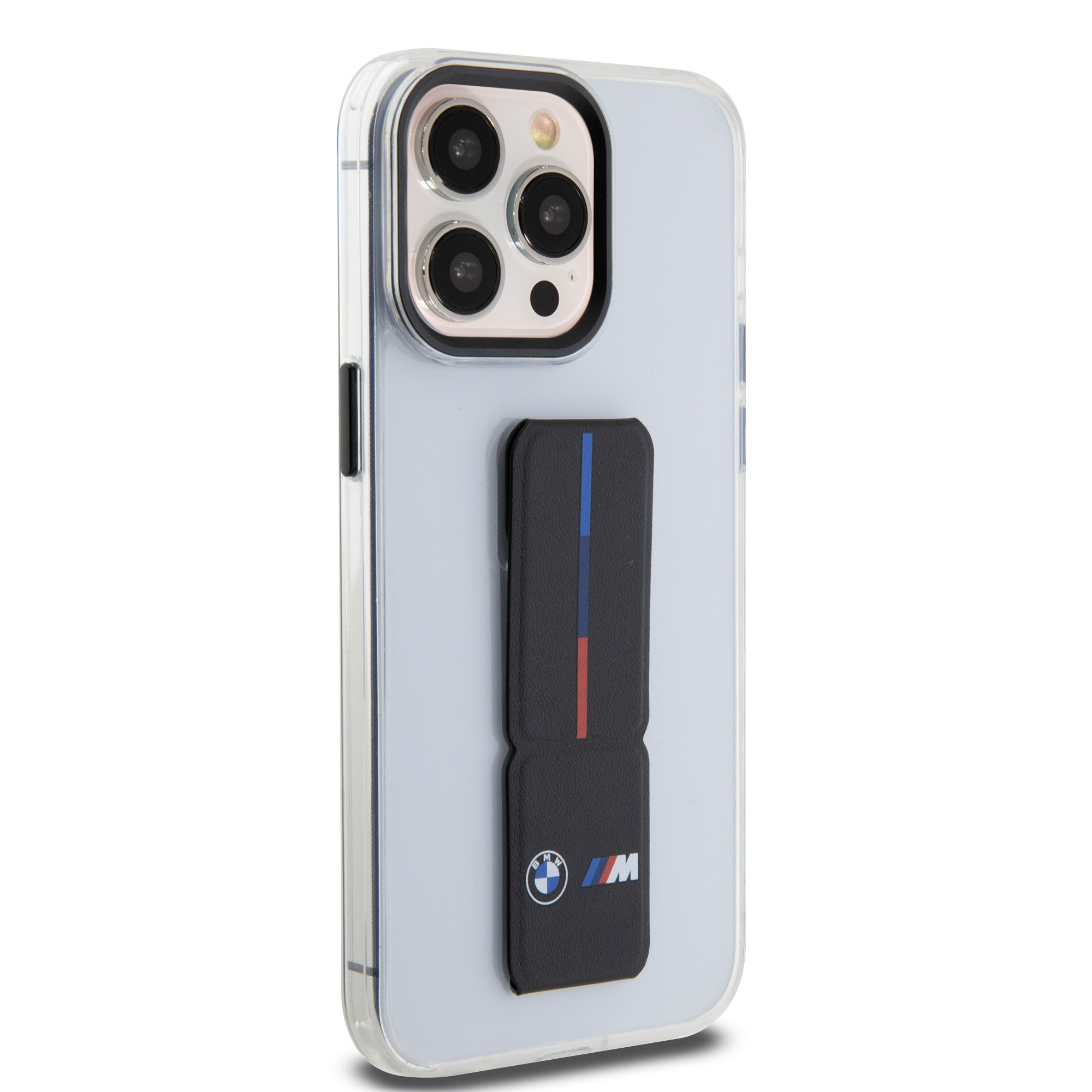 BMW iPhone 15 Pro hoesje - Gripstand - Transparant - detail 3