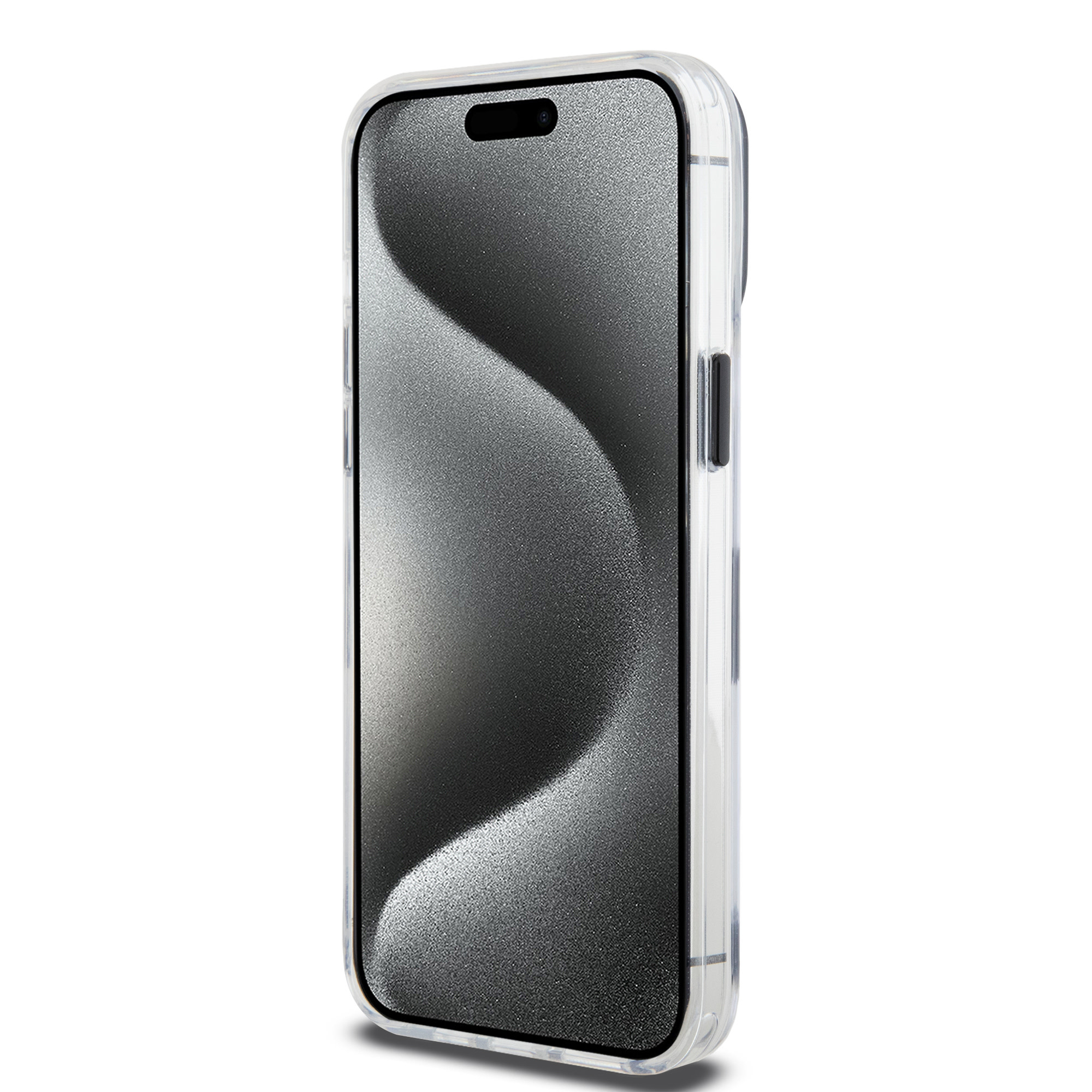 BMW iPhone 15 Pro hoesje - Gripstand - Transparant - detail 5