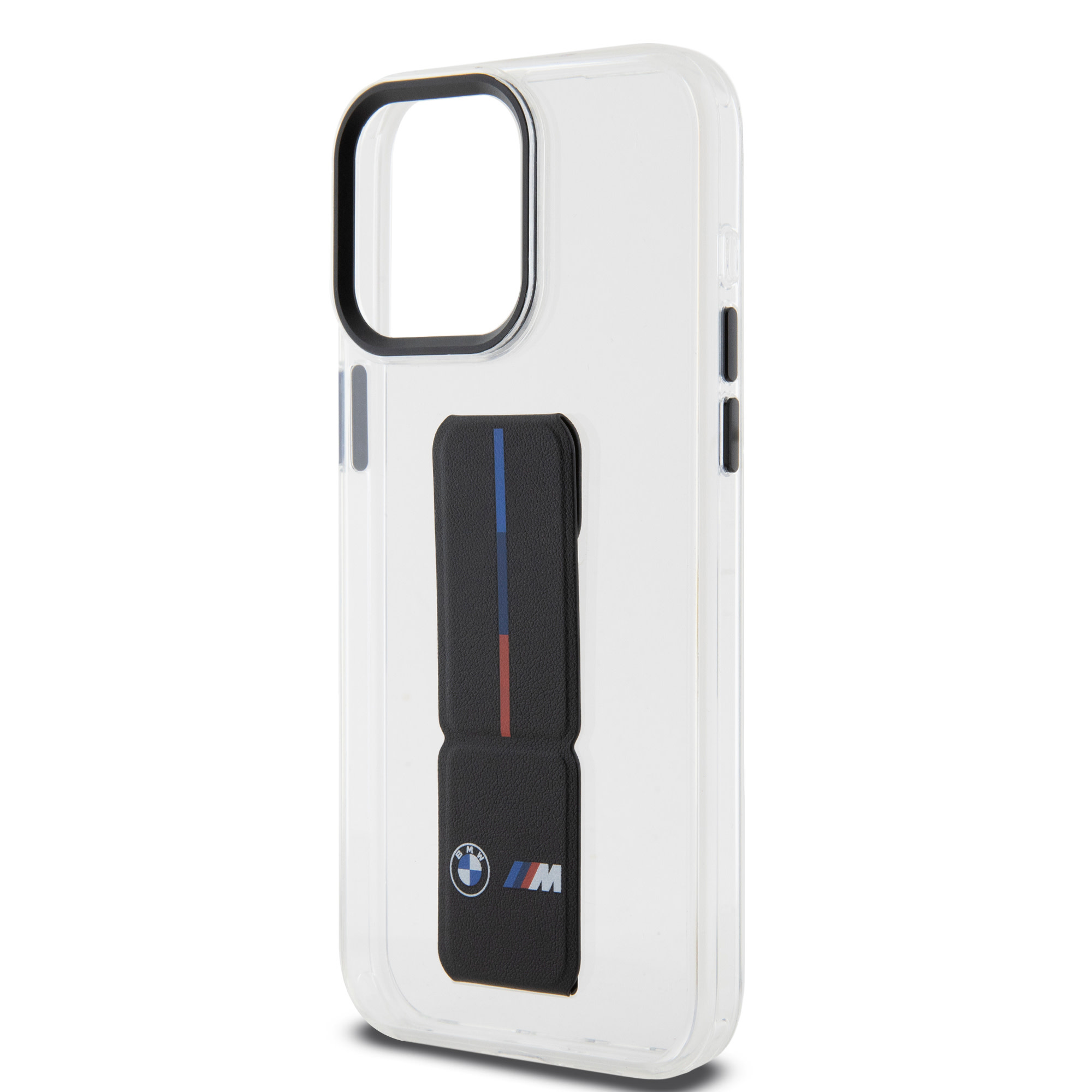 BMW iPhone 15 Pro hoesje - Gripstand - Transparant - detail 4
