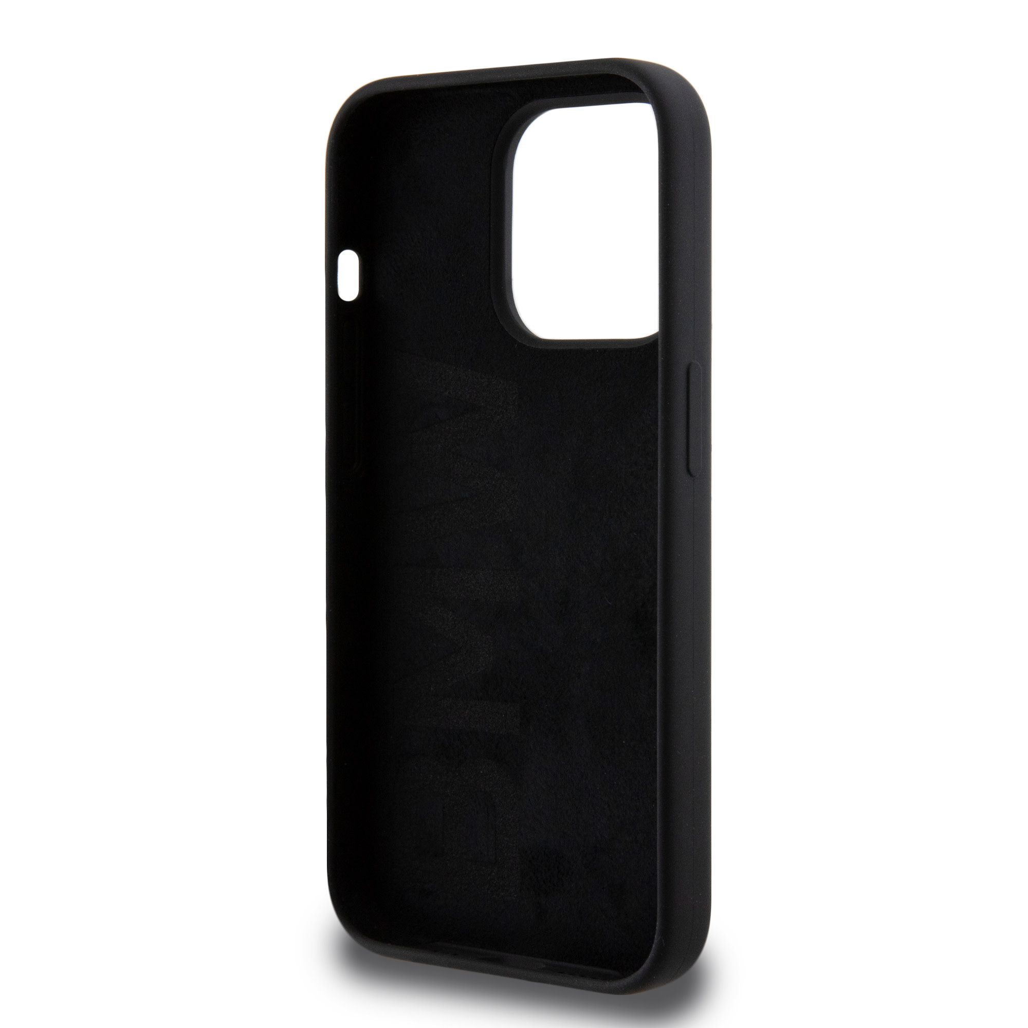 BMW iPhone 15 Pro hoesje - Metal Logo - Zwart - detail 6