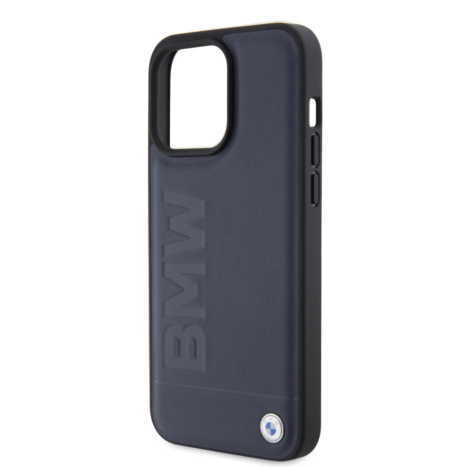 BMW iPhone 15 Pro hoesje - Hot Stamp Pattern - Donkerblauw - detail 5