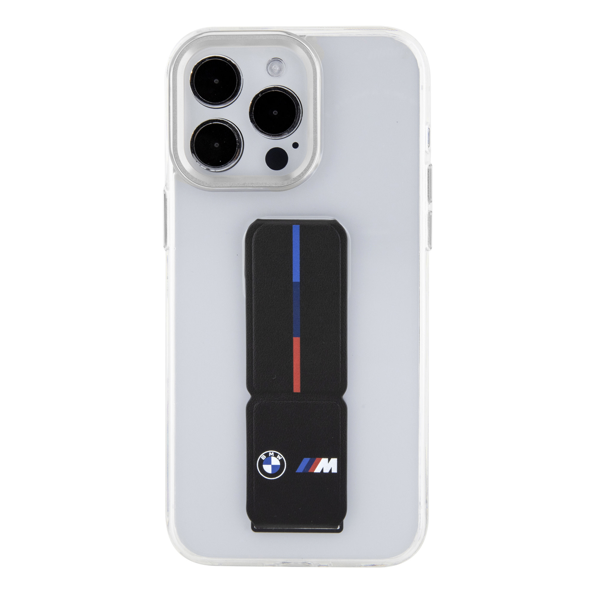 BMW iPhone 15 Pro Max hoesje - Gripstand - Transparant - detail 2