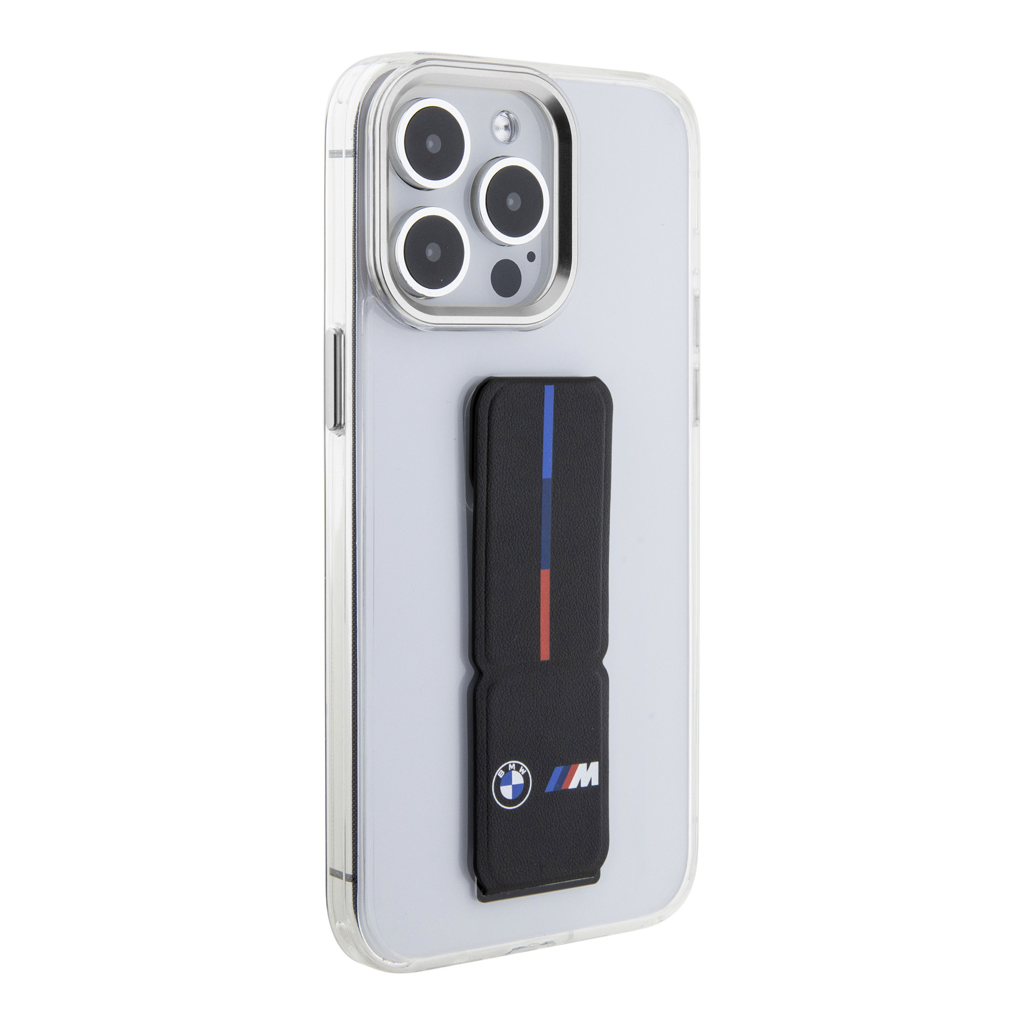 BMW iPhone 15 Pro Max hoesje - Gripstand - Transparant - detail 4