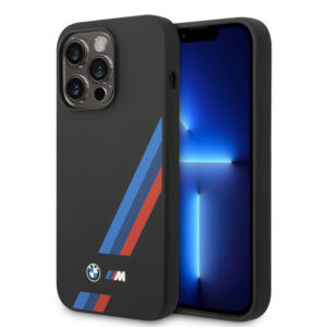 BMW iPhone 14 Pro hoesje - Zwart - productfoto
