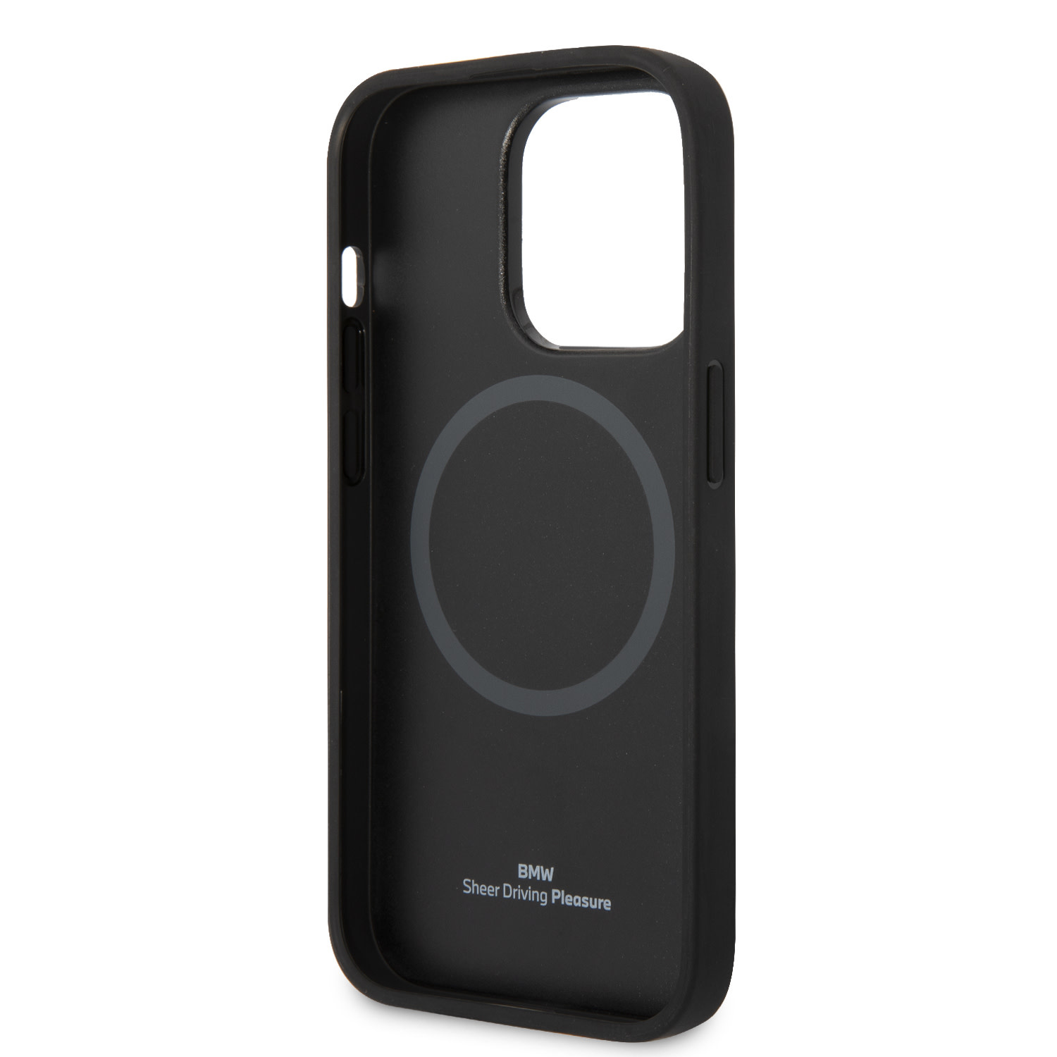 BMW iPhone 14 Pro Max hoesje - Red Leather Signature - Perforated Seats Design - Rood - detail 6