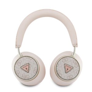 GUESS Bluetooth-koptelefoon - ENC - PU With Case - 4G Triangle Logo - Roze - detail 2
