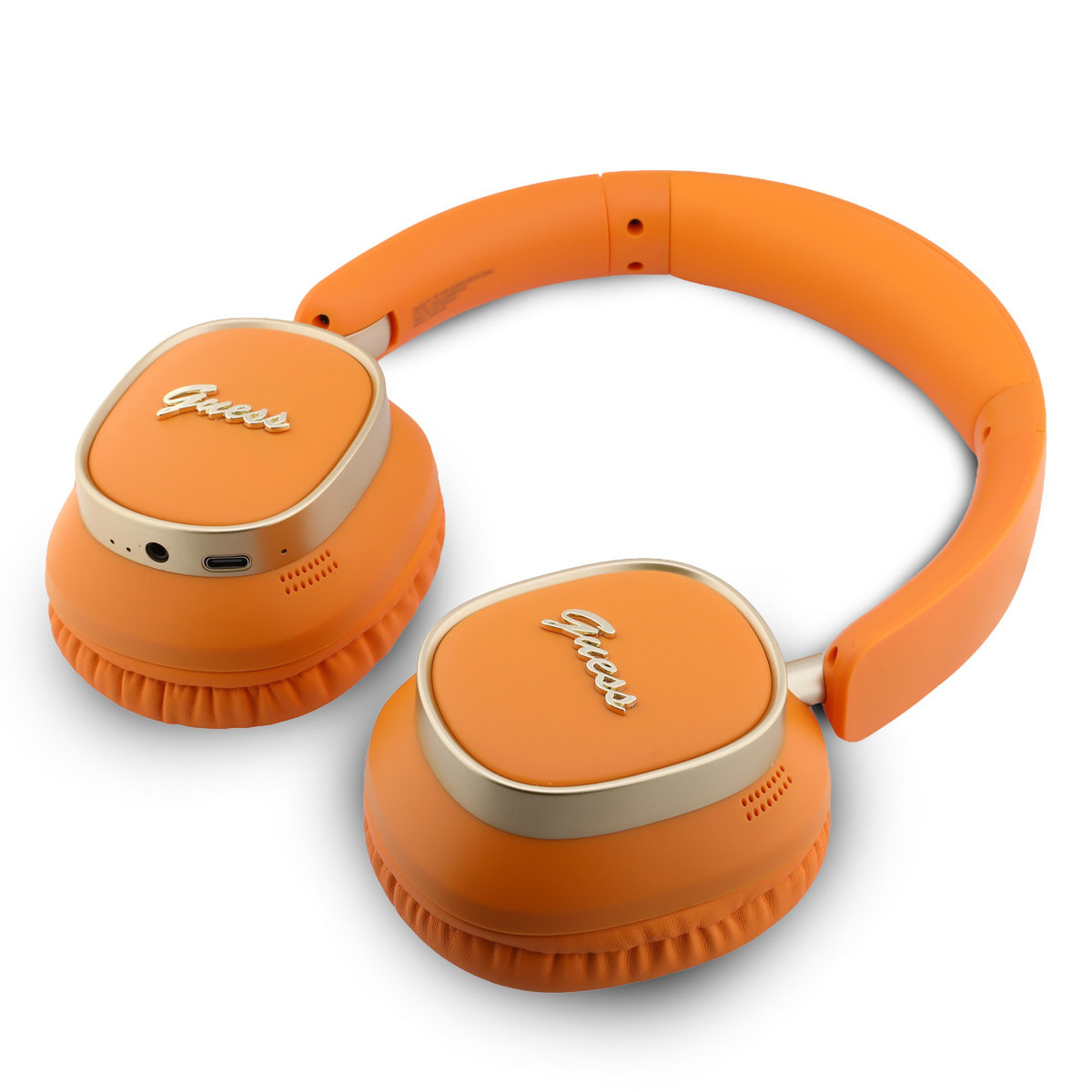 GUESS Headphones - BT Headphones Enc Rectangle Metal Script - Oranje - detail 1