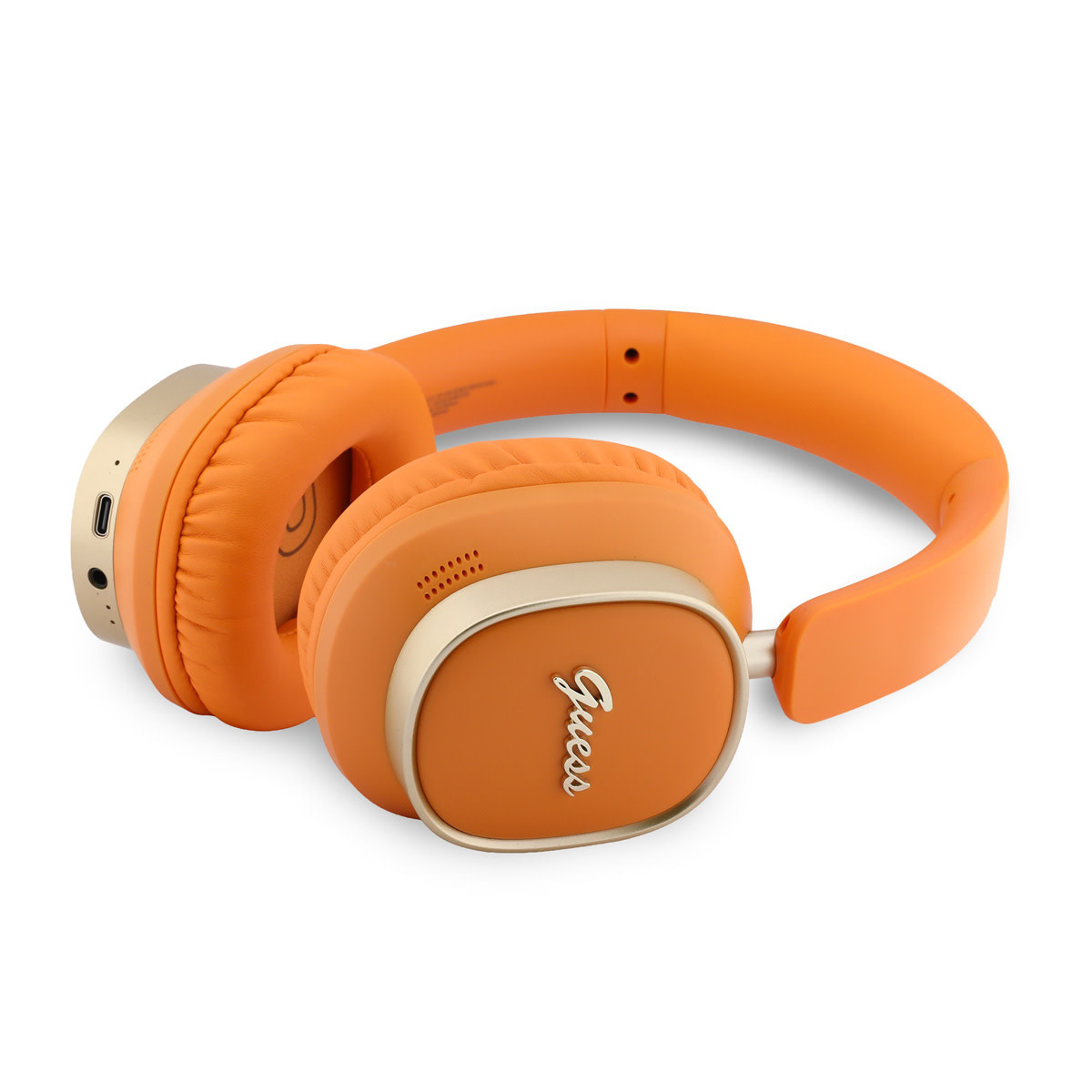 GUESS Headphones - BT Headphones Enc Rectangle Metal Script - Oranje - detail 4