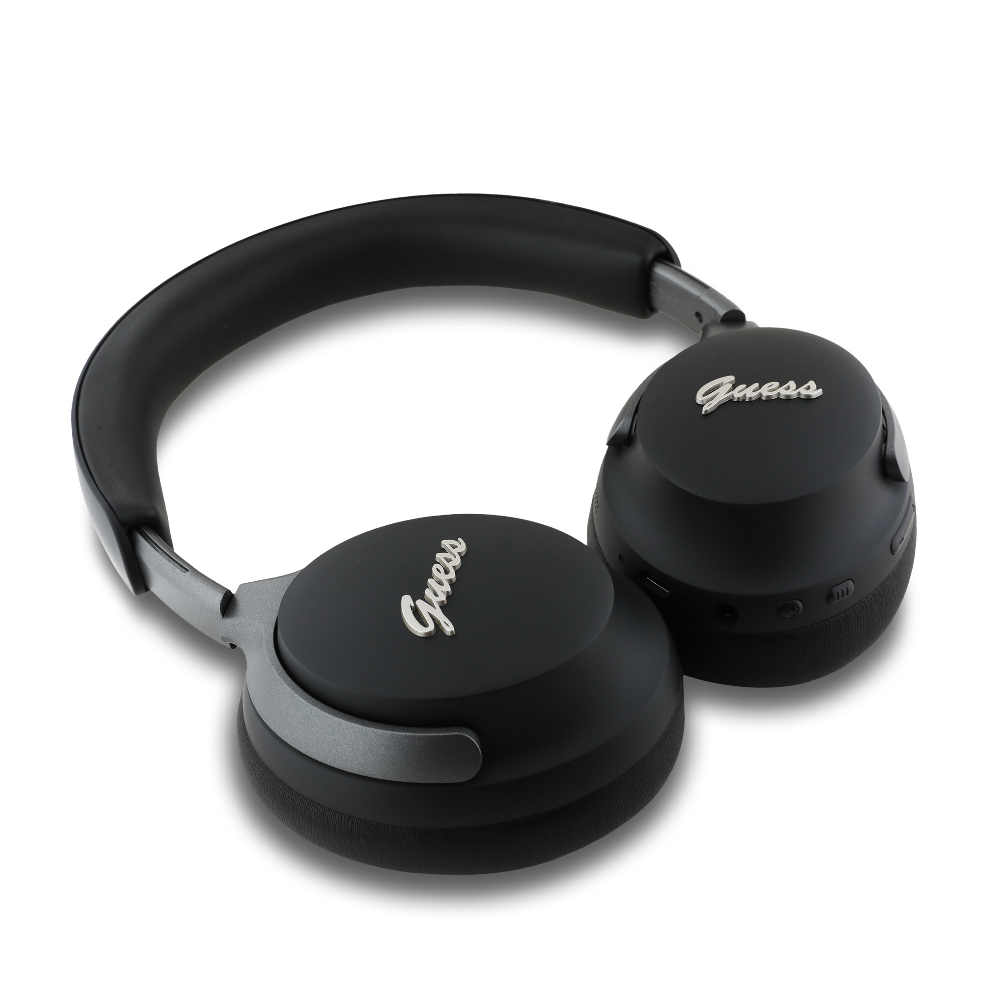 GUESS Bluetooth-koptelefoon - Metal Script - Zwart - detail 4