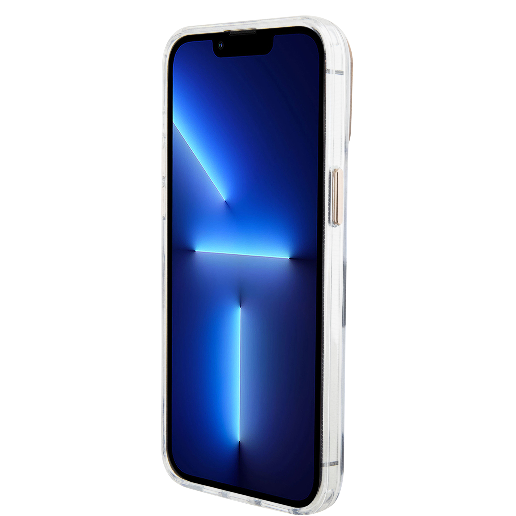 GUESS iPhone 15 Pro hoesje - Gripstand - Clear Case - 4G Script Logo - Zwart - detail 4