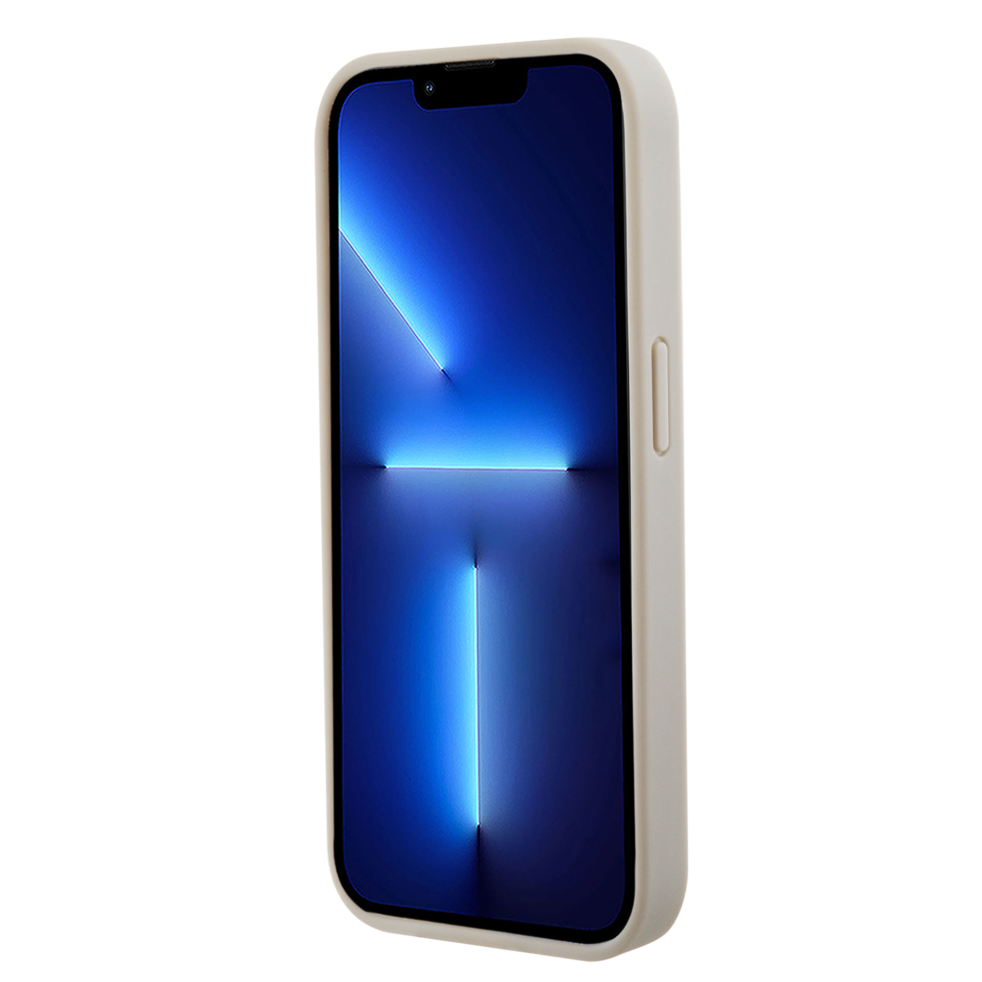 GUESS iPhone 15 Pro hoesje - Croco - Triangle Logo - Goud - detail 7