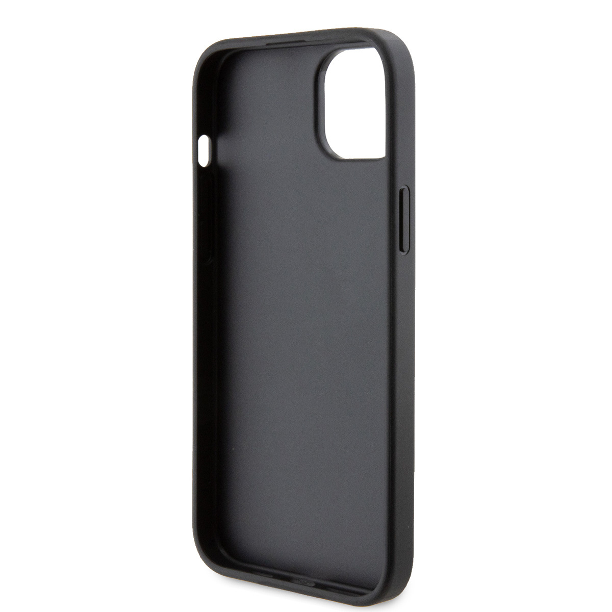 GUESS iPhone 15 Plus Hardcase hoesje - 4G Metal Logo - Strass - Zwart - detail 5