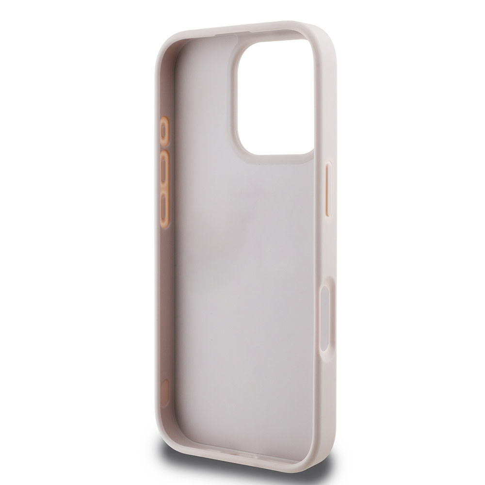 GUESS iPhone 16 Pro hoesje Magsafe IML crossbody cord - Roze - detail 7