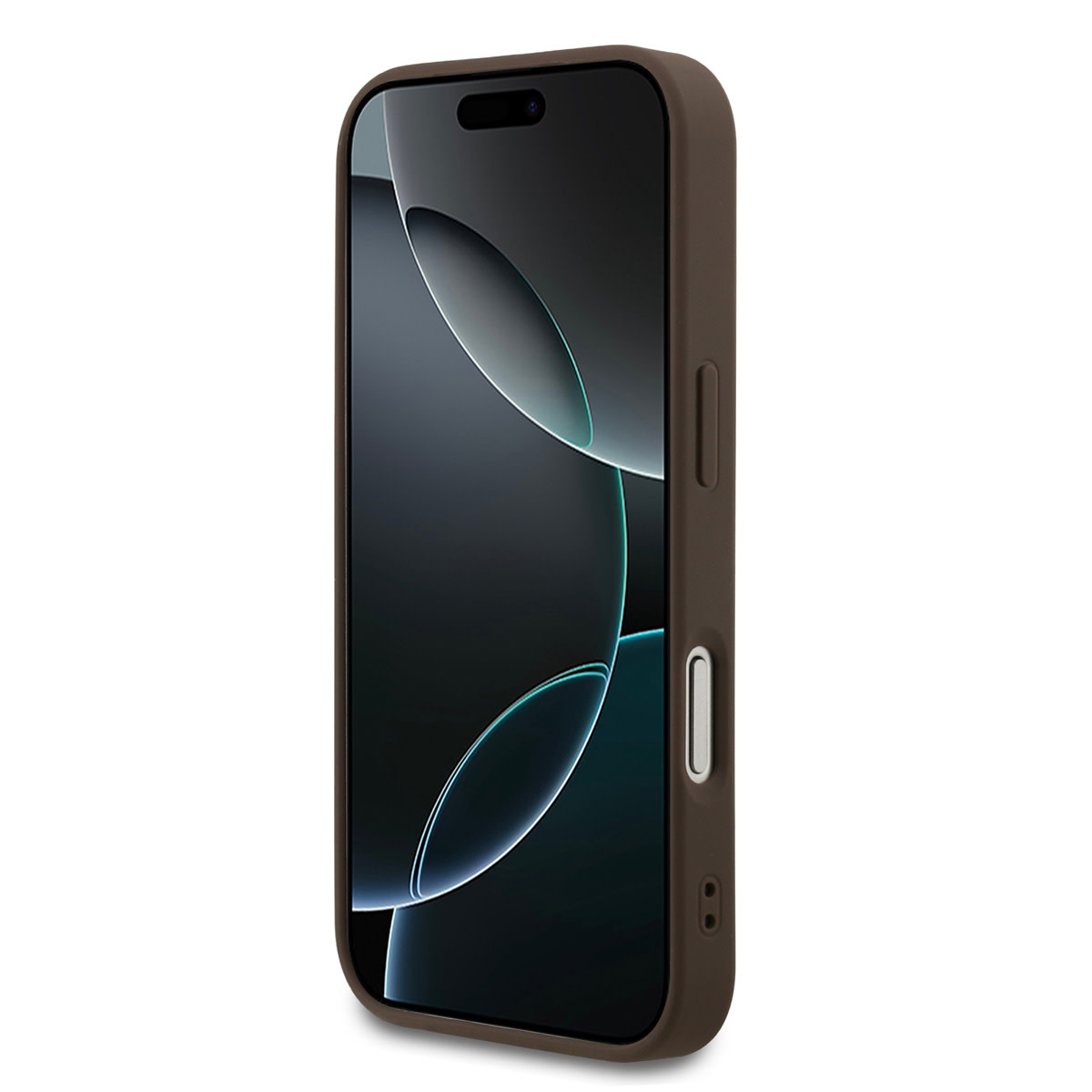 GUESS iPhone 17 Pro hoesje - 4G Bottom Stripe - Bruin - detail 6