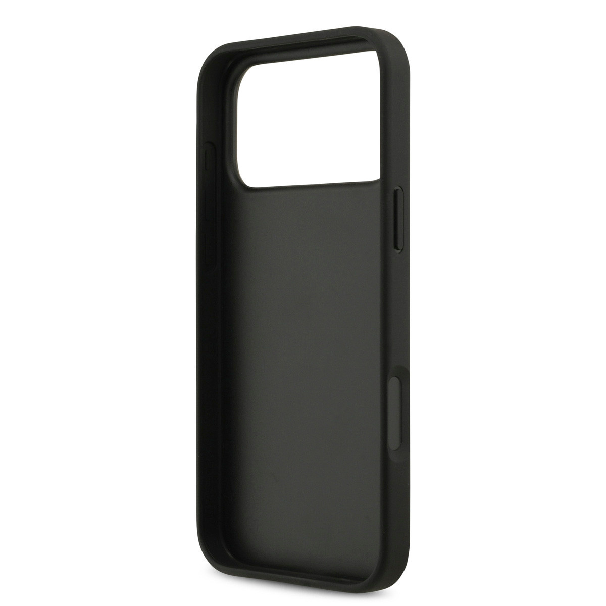 GUESS iPhone 17 Pro Max hoesje - 4G - Big Metal Logo - Zwart - detail 5