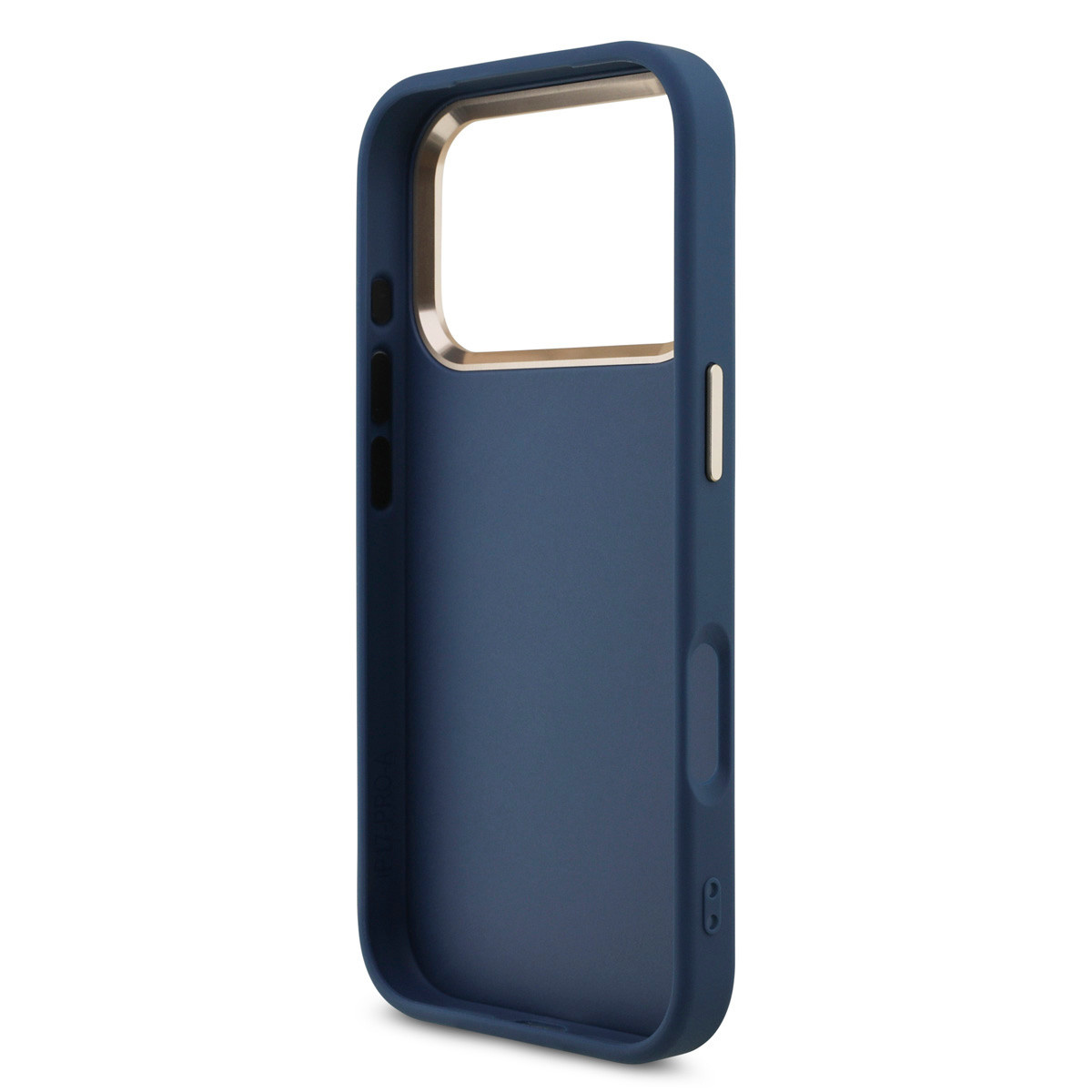 GUESS iPhone 18 Pro hoesje - HC 4G PU With Big 4G Classic Logo GD - Blauw - detail 6
