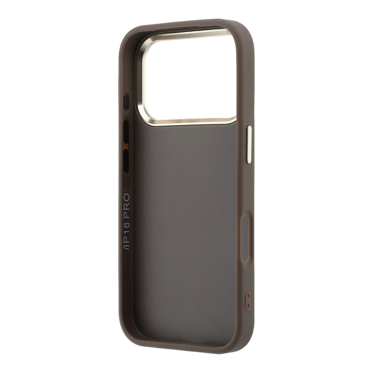 GUESS iPhone 18 Pro hoesje - HC 4G PU & Big Resin Logo - Bruin - detail 6