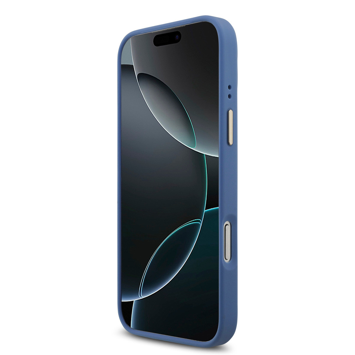 GUESS iPhone 18 Pro Max hoesje - HC 4G PU With Big 4G Classic Logo GD - Blauw - detail 4