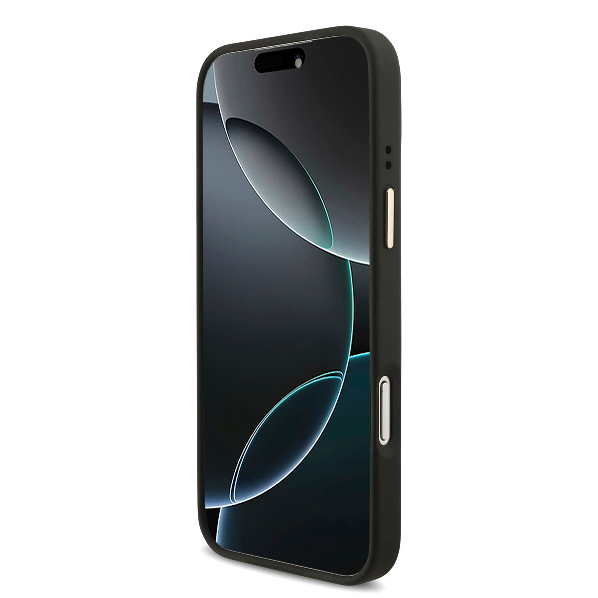 GUESS iPhone 18 Pro Max hoesje - HC 4G PU With Big 4G Classic Logo GD - Zwart - detail 4