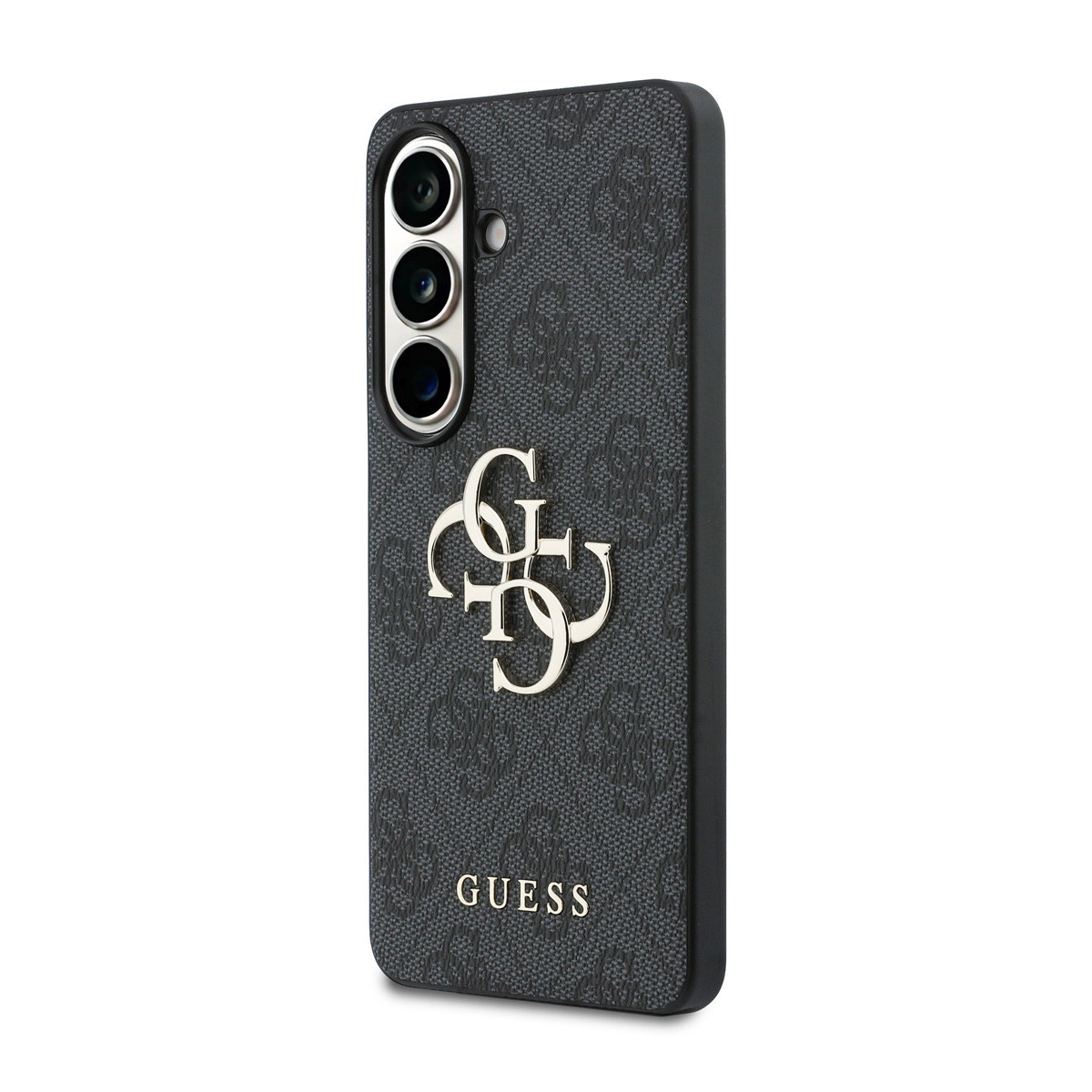 GUESS Galaxy S26 hoesje - 4G - Big Metal Logo - Zwart - detail 1