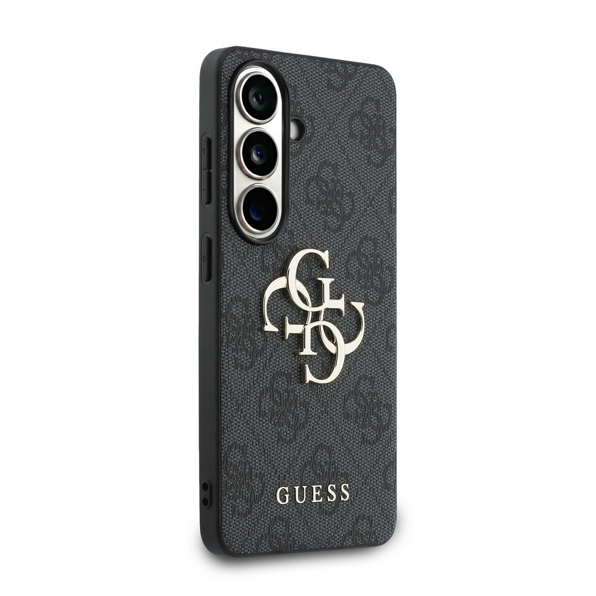 GUESS Galaxy S26 hoesje - 4G - Big Metal Logo - Zwart - detail 3