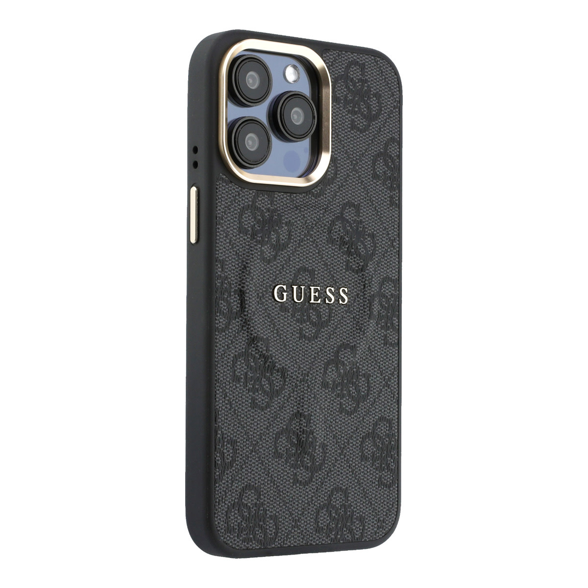 GUESS iPhone 15 Pro Max hoesje - MagSafe 4G With Classic Logo - Zwart - detail 3