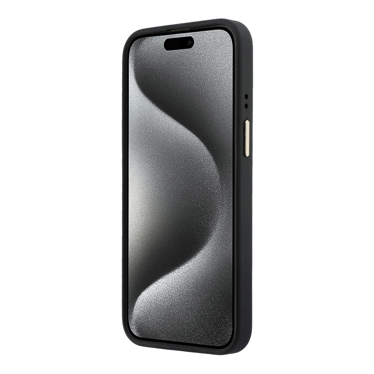 GUESS iPhone 15 Pro Max hoesje - MagSafe 4G With Classic Logo - Zwart - detail 4