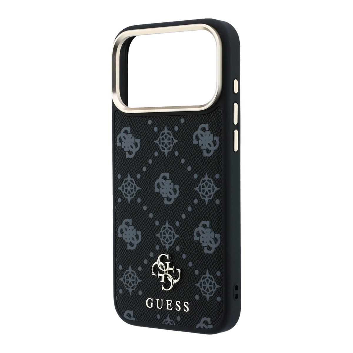 GUESS iPhone 18 Pro Case hard shell - MagSafe - Peony - HS - 4G - small logo Zwart - detail 5