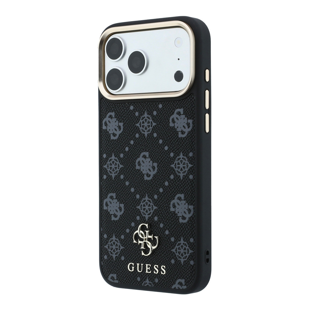 GUESS iPhone 18 Pro Max hoesje - HC Magsafe Peony HS 4G Small Logo - Zwart - detail 1
