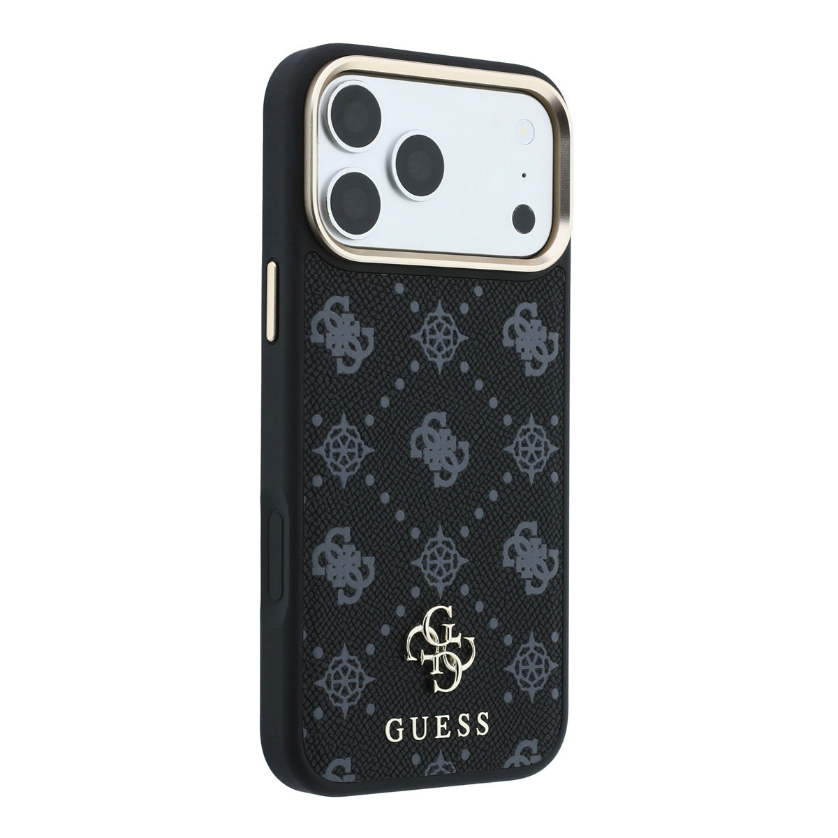 GUESS iPhone 18 Pro Max hoesje - HC Magsafe Peony HS 4G Small Logo - Zwart - detail 3
