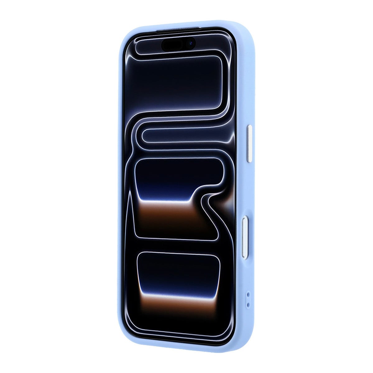 GUESS iPhone 18 Pro Max Case hard shell - MagSafe - Saffiano - small 4G - Classic Lichtblauw - detail 6