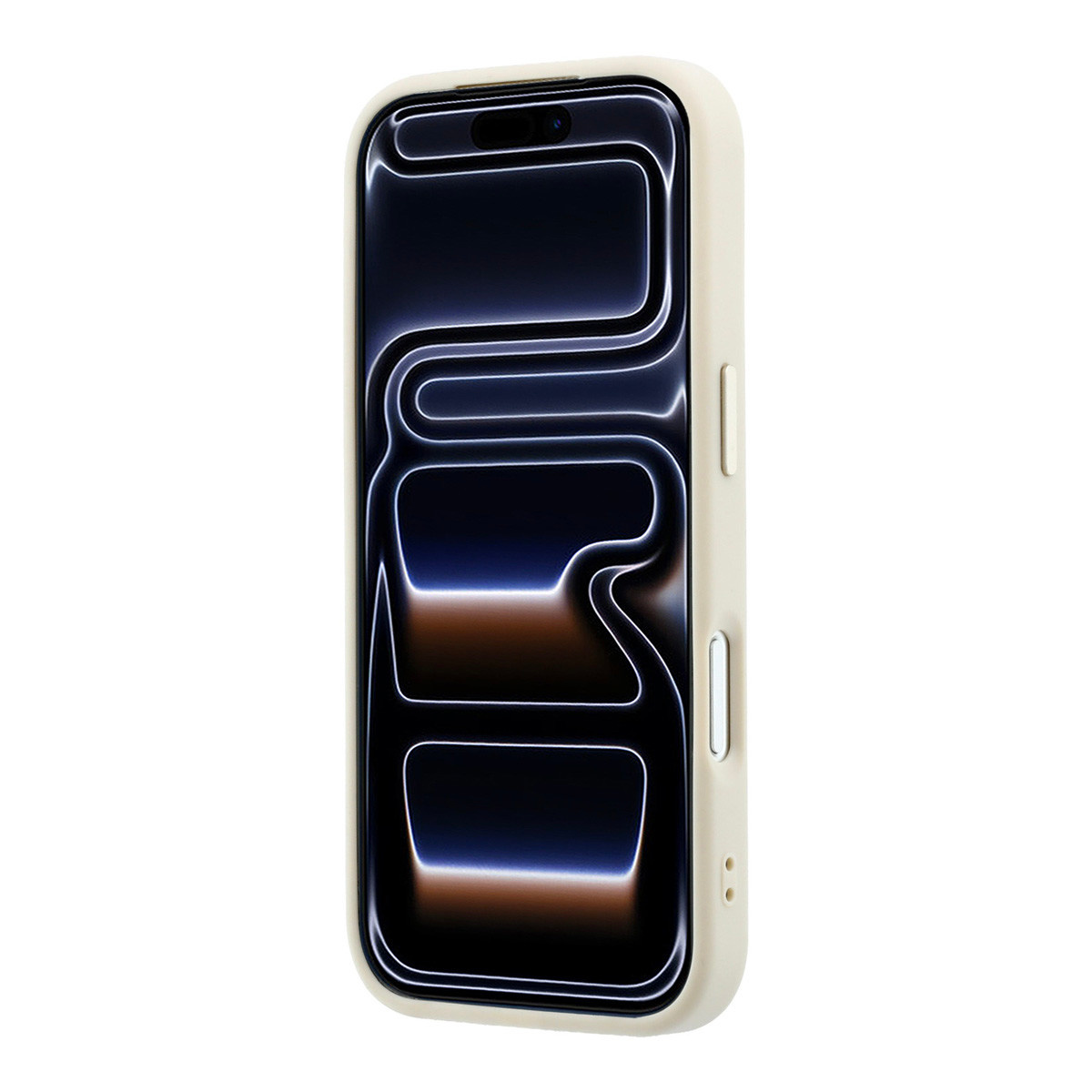 GUESS iPhone 18 Pro Max hoesje - HC Magsafe Saffiano Small 4G And Classic - Beige - detail 4