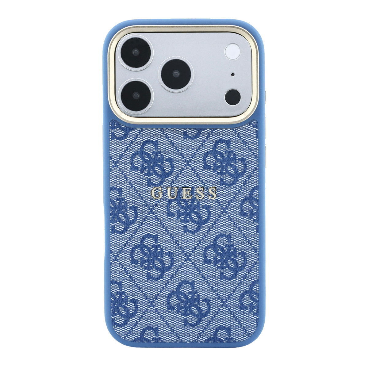 GUESS iPhone 18 Pro Max hoesje - HC Magsafe EMBossed 4G PU With Classic - Blauw - detail 2