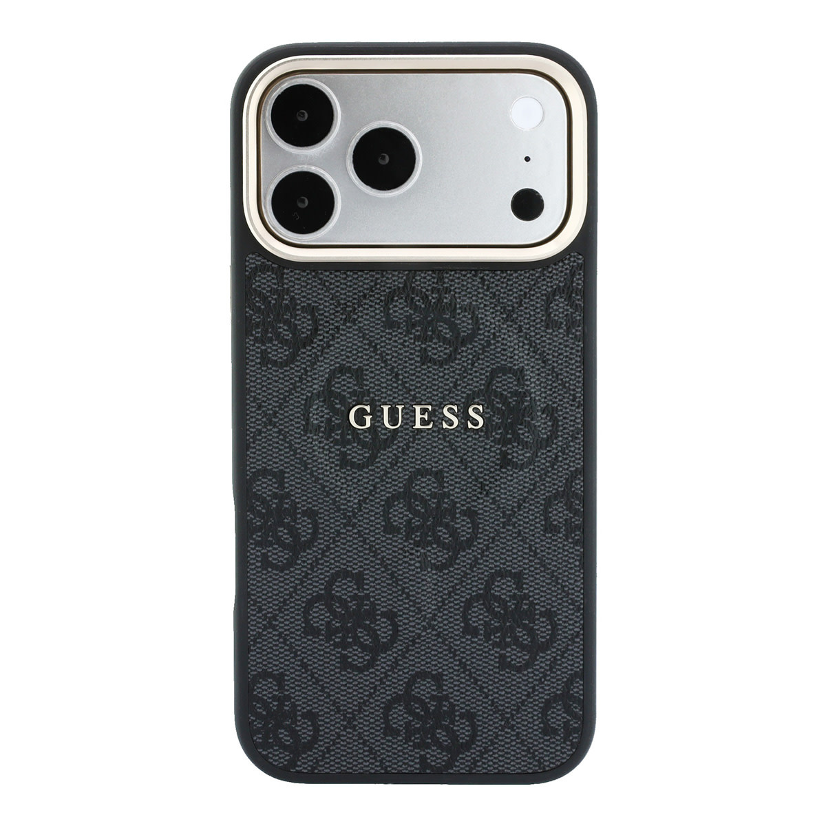 GUESS iPhone 18 Pro Max hoesje - HC Magsafe EMBossed 4G PU With Classic - Zwart - detail 2