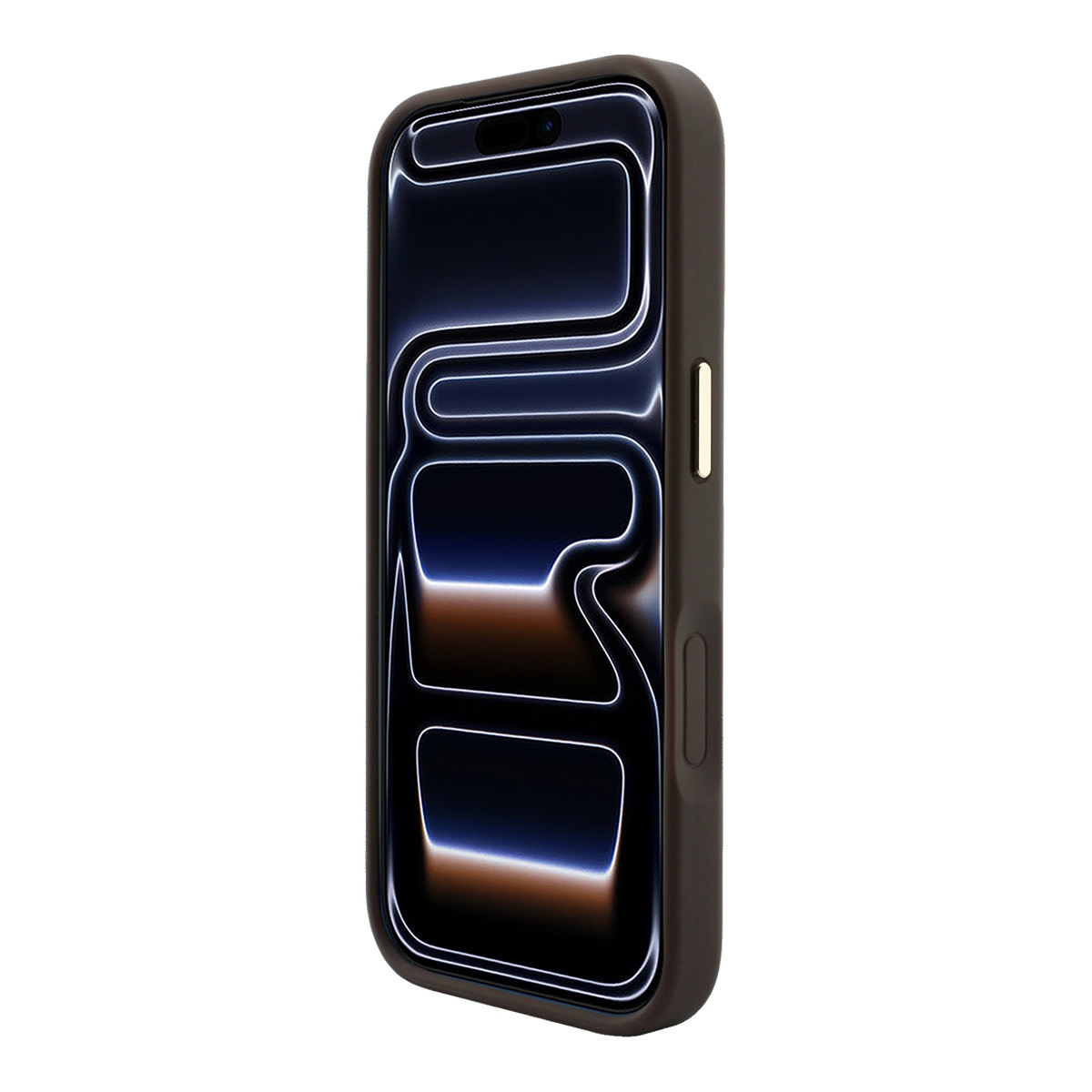 GUESS iPhone 18 Pro Max hoesje - HC Magsafe EMBossed 4G PU With Classic - Bruin - detail 4