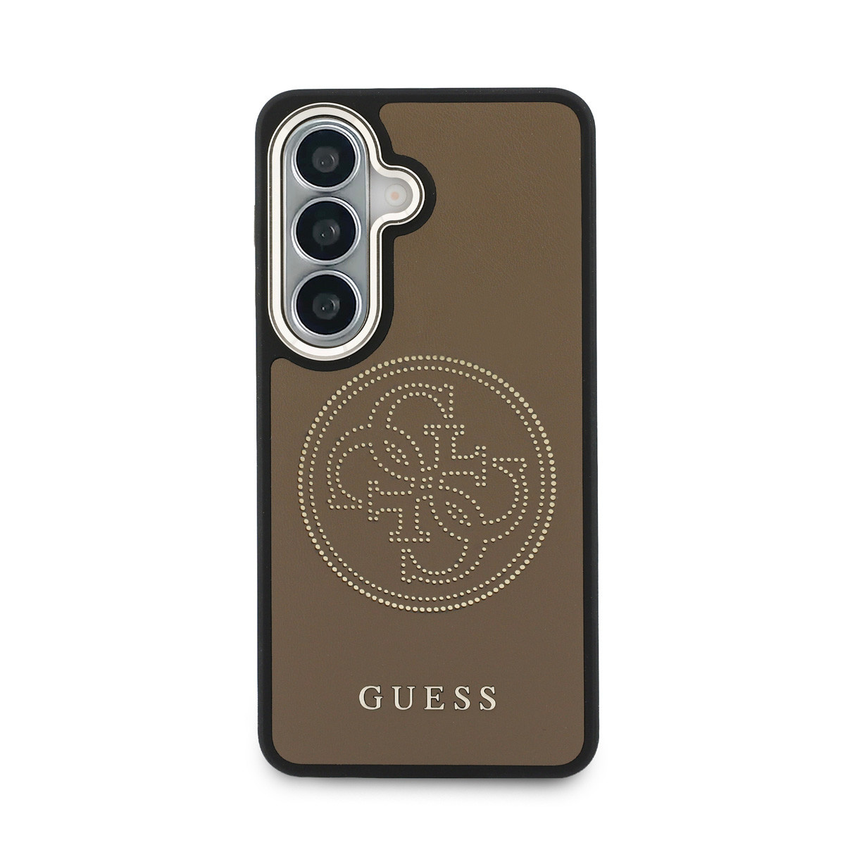 GUESS Galaxy S26 hoesje - MagSafe - 4G Perforated Logo - Bruin - detail 2