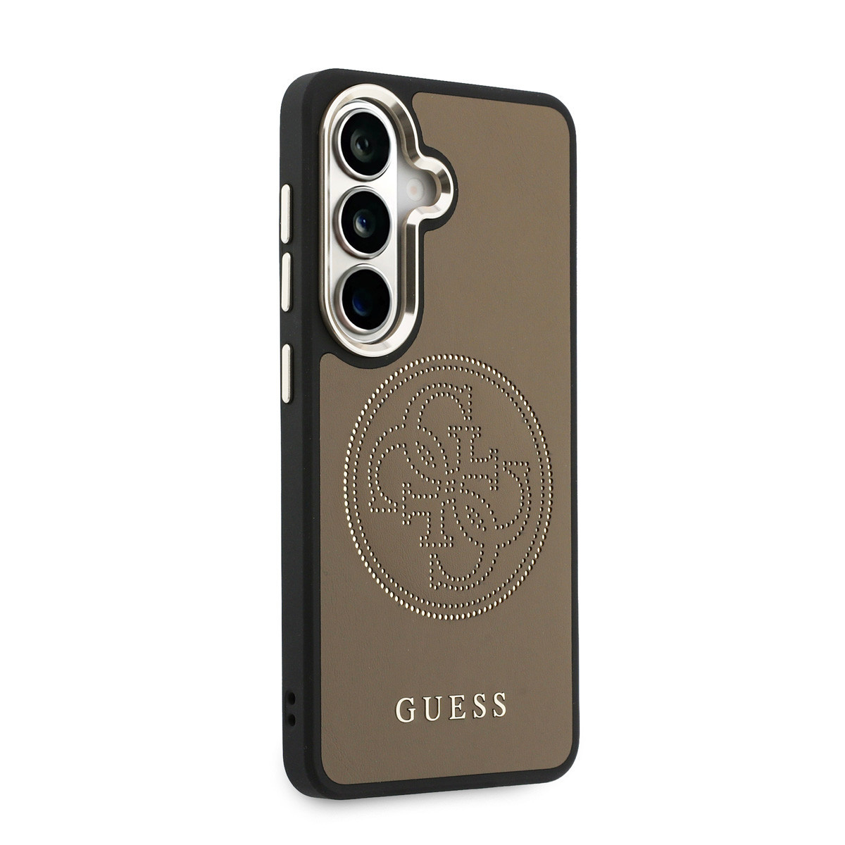 GUESS Galaxy S26 hoesje - MagSafe - 4G Perforated Logo - Bruin - detail 3