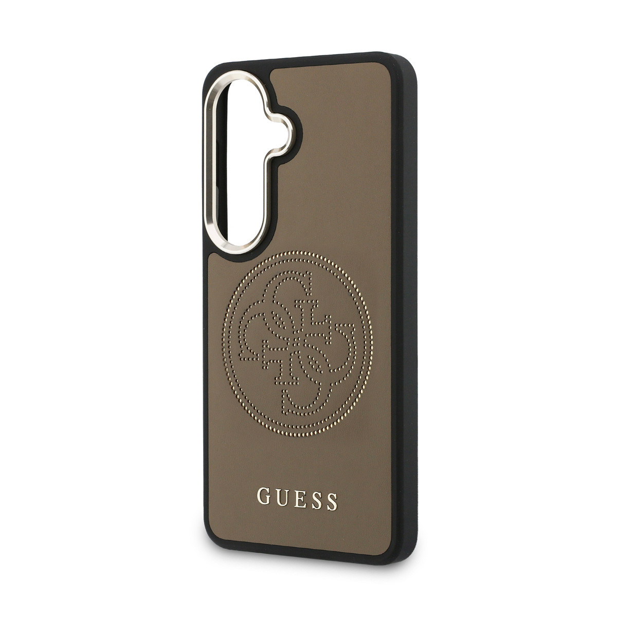 GUESS Galaxy S26 hoesje - MagSafe - 4G Perforated Logo - Bruin - detail 4