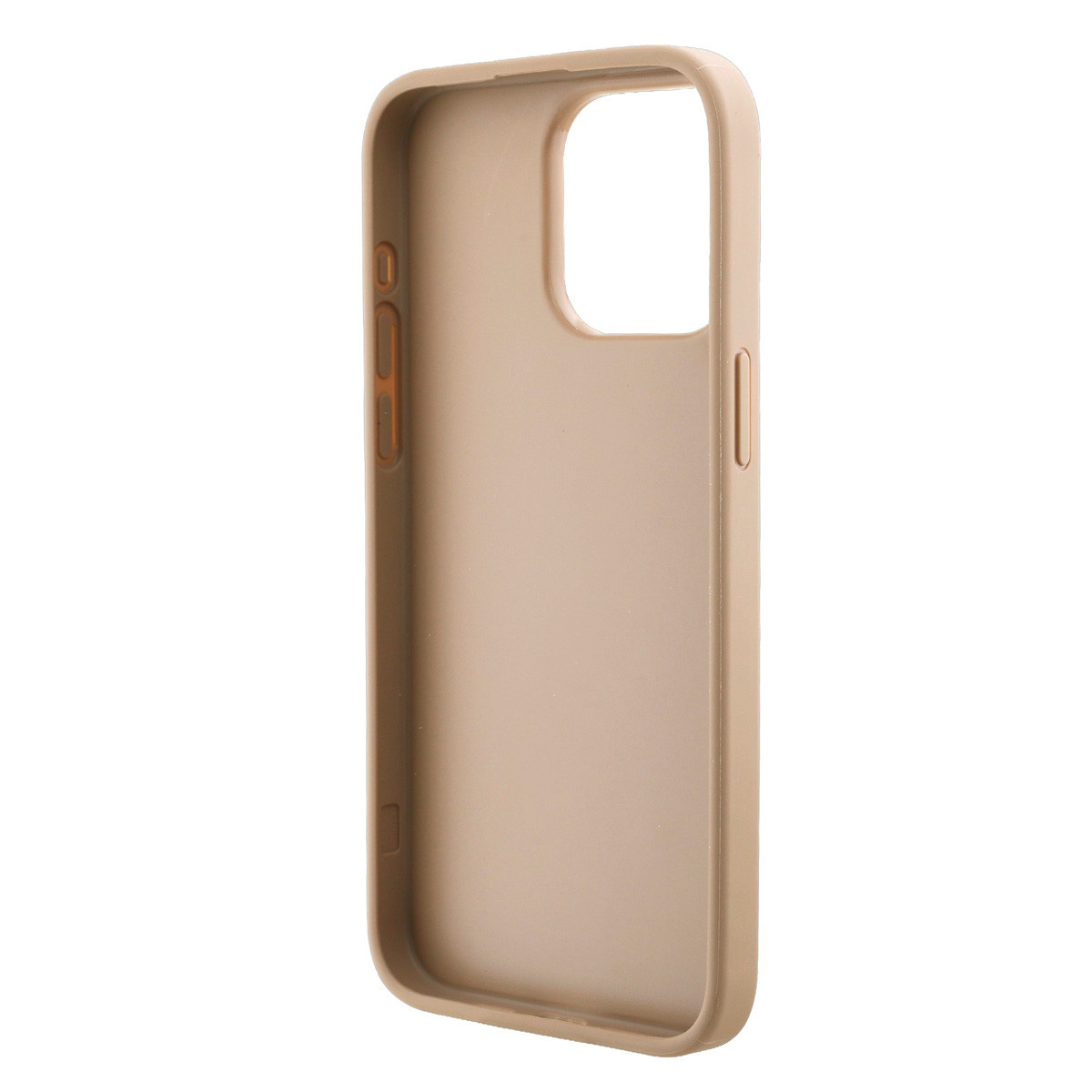 GUESS iPhone 15 Pro hoesje - HC O PU Saffiano Peony - Roze - detail 6