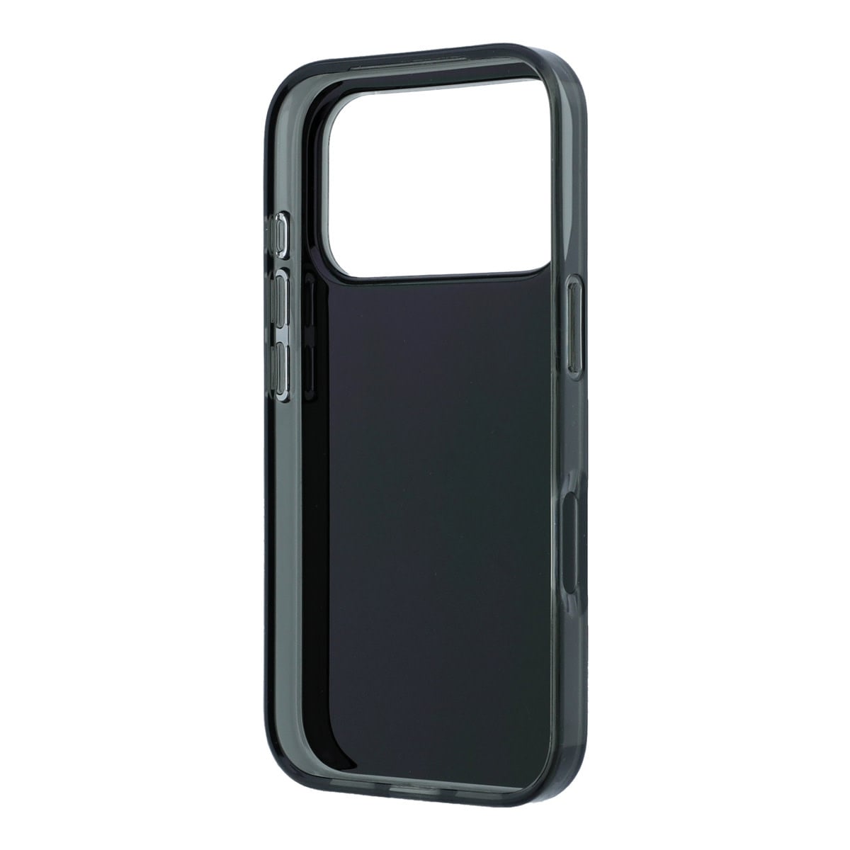 GUESS iPhone 18 Pro Case - IML - 4G - hard shell - script metal logo - Zwart - detail 6
