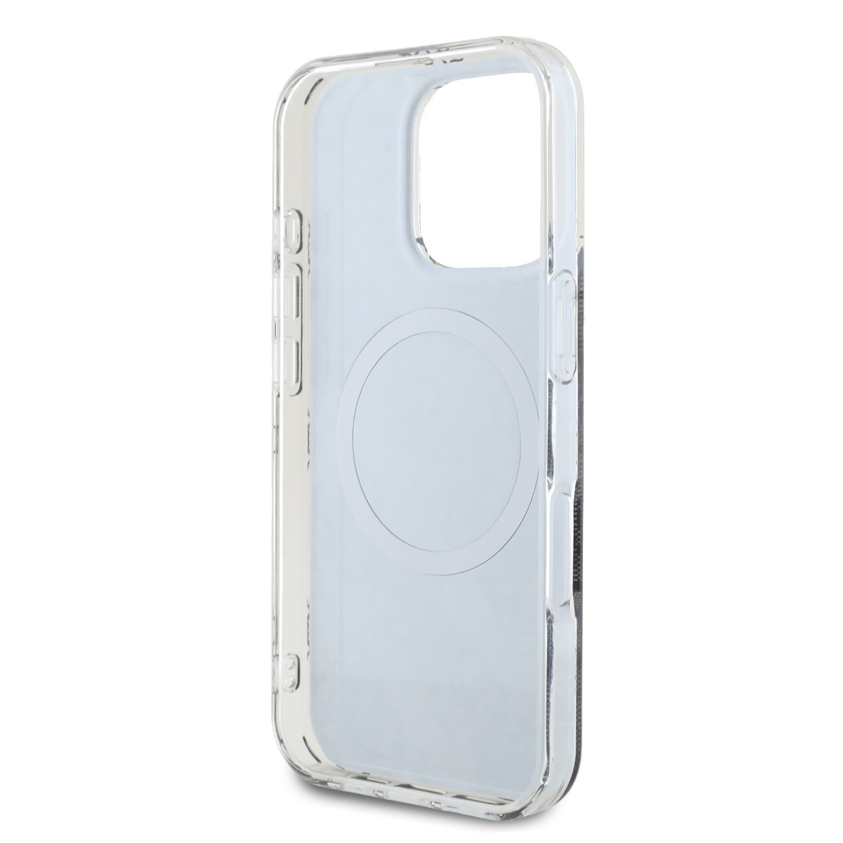 GUESS iPhone 16 Pro Max hoesje - Magsafe IML - 4G Peony - Zwart - detail 5