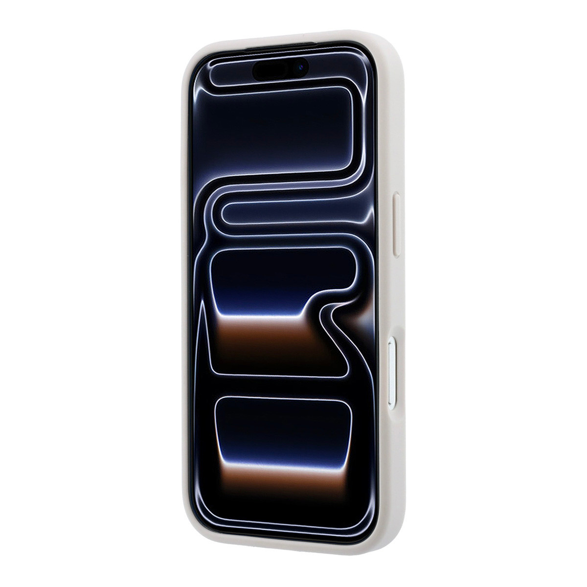 GUESS iPhone 18 Pro / iPhone 17 Pro hoesje MagSafe - 4G - PU - hard shell - ring stand - classic logo Beige - detail 2