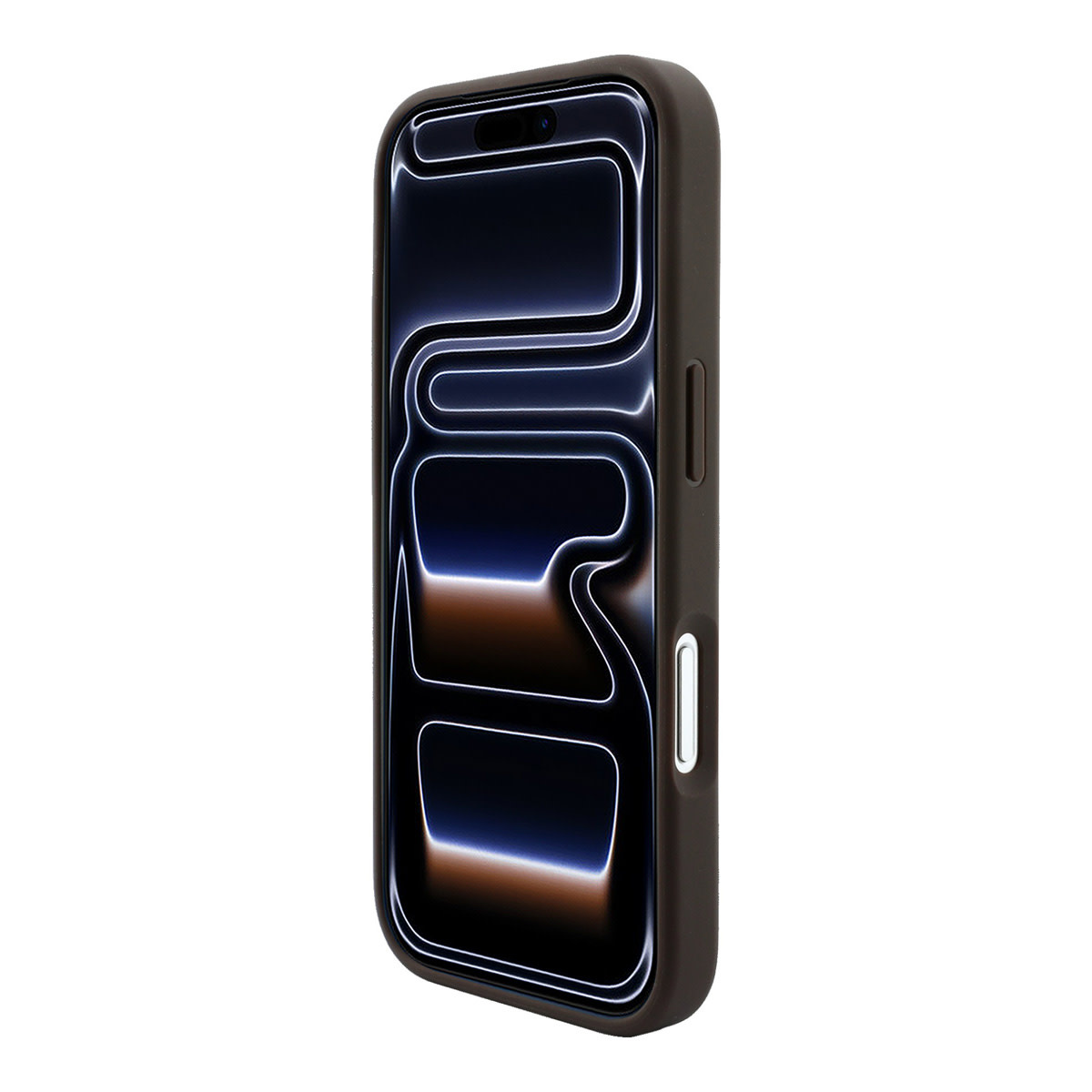 GUESS iPhone 18 Pro / iPhone 17 Pro hoesje MagSafe - embossed detailing - 4G - PU - hard shell - classic logo Bruin - detail 3