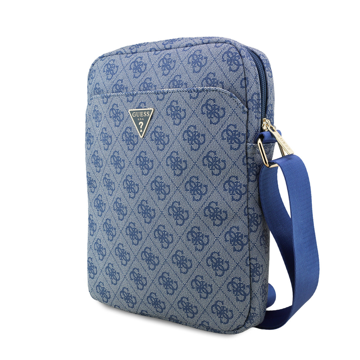 GUESS tablettas 4G - PU - triangle logo - 10 inch Blauw - detail 2
