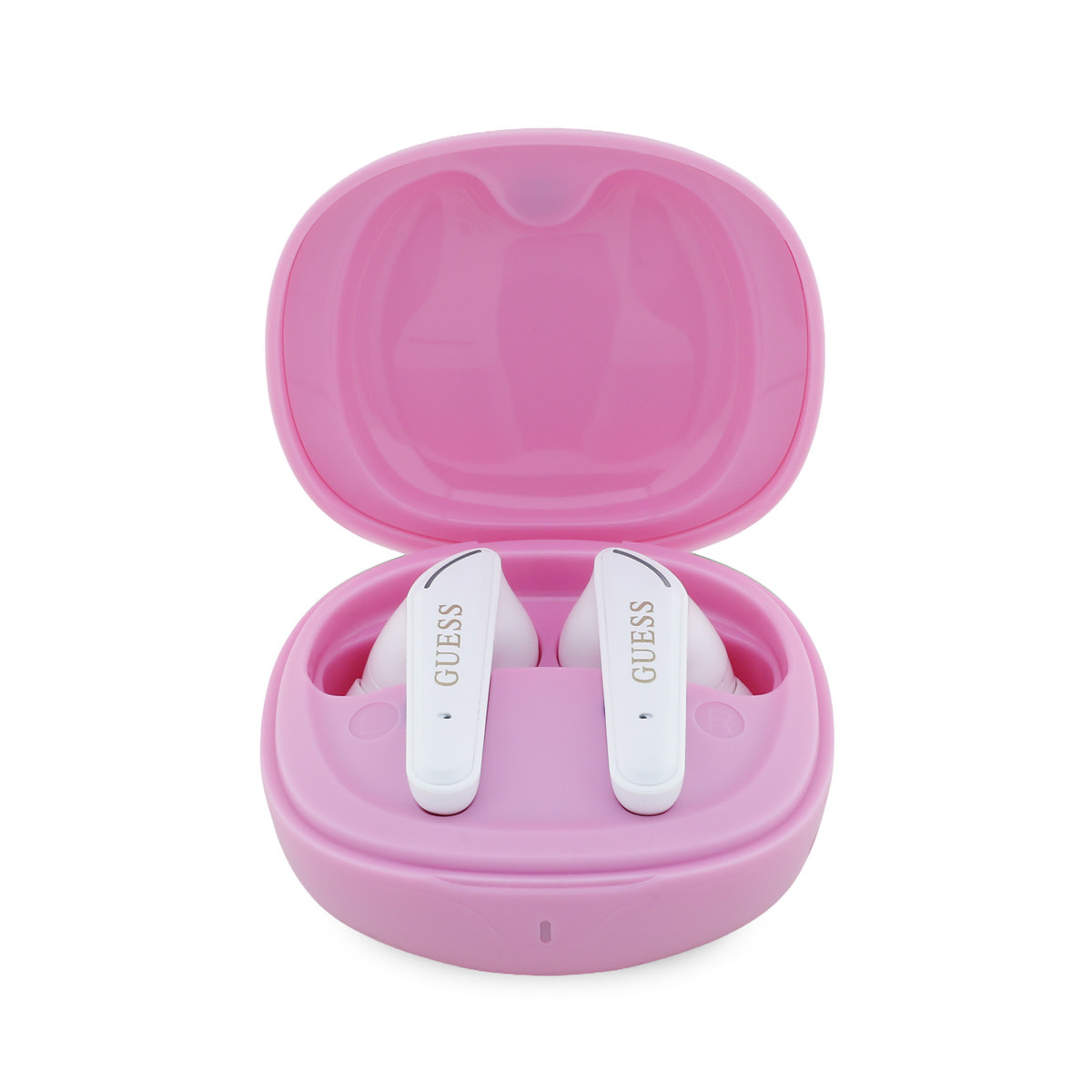 GUESS Earplugs - TWS Flat Triangle Logo Electroplated - Roze - detail 2