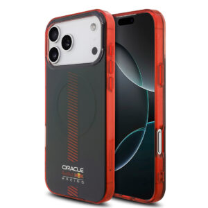 Red Bull Racing iPhone 17 Pro Max hoesje - Magsafe - Double Layer - Powerbar - Donkerblauw - productfoto