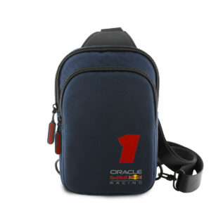 Red Bull Racing Nylon Crossbody Bag - Number 1 - Donkerblauw - productfoto